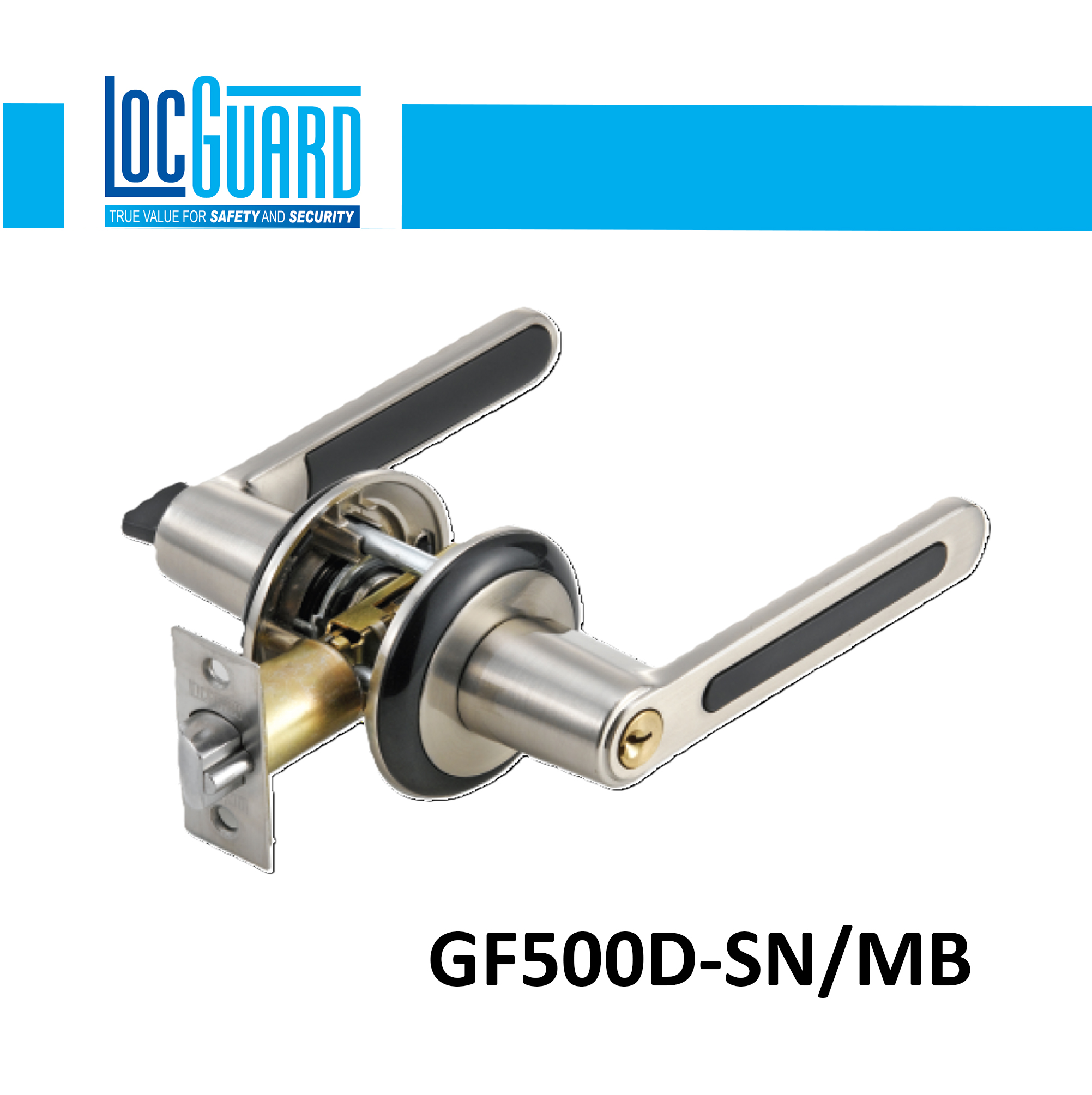 GF500D TUBULAR LEVER 管状杠杆门锁