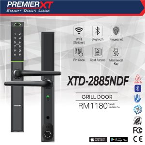 Smart Grill Lock, 智能铁门锁