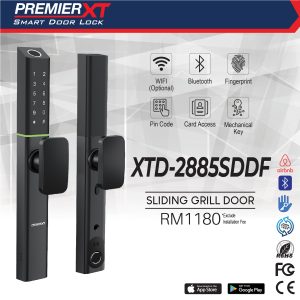 Smart Sliding Lock, 智能滑轮门锁