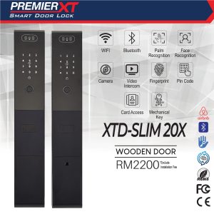 Double-Sided Verification Smart Lock, 双面认证电子锁